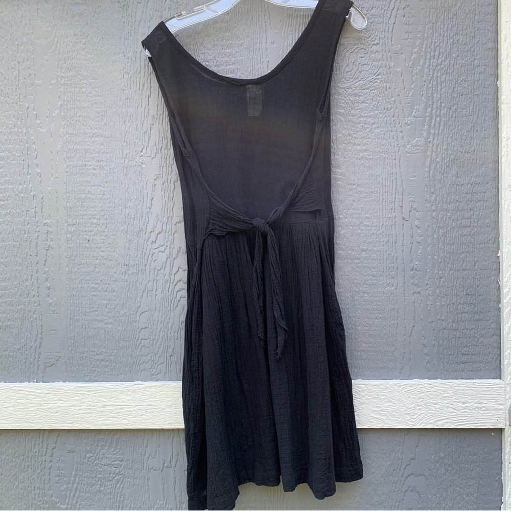 LE COVE gauze swim cover up or sundress tank style top flowy skirt beach summer - Picture 5 of 8